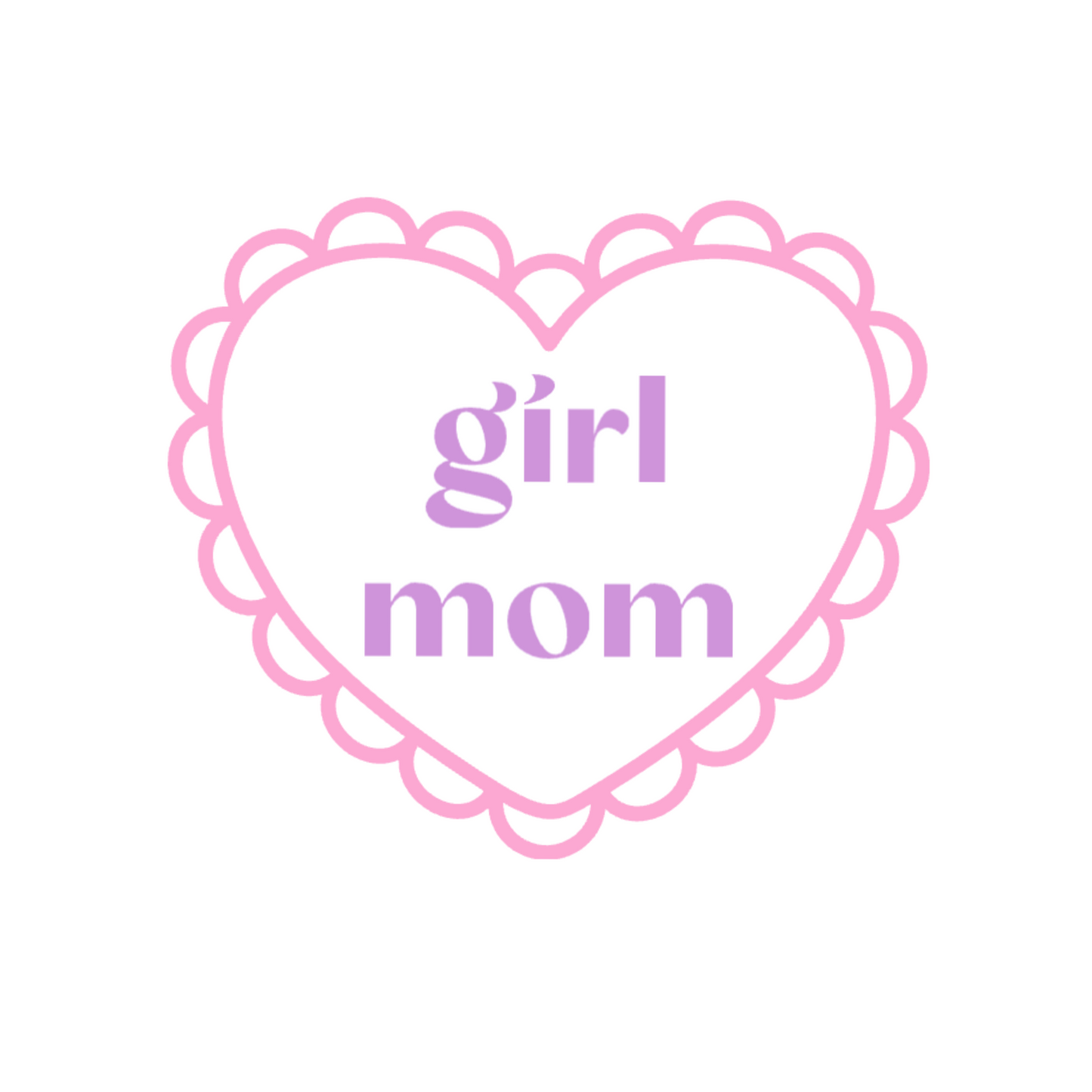 Trinkglas - Girl mom