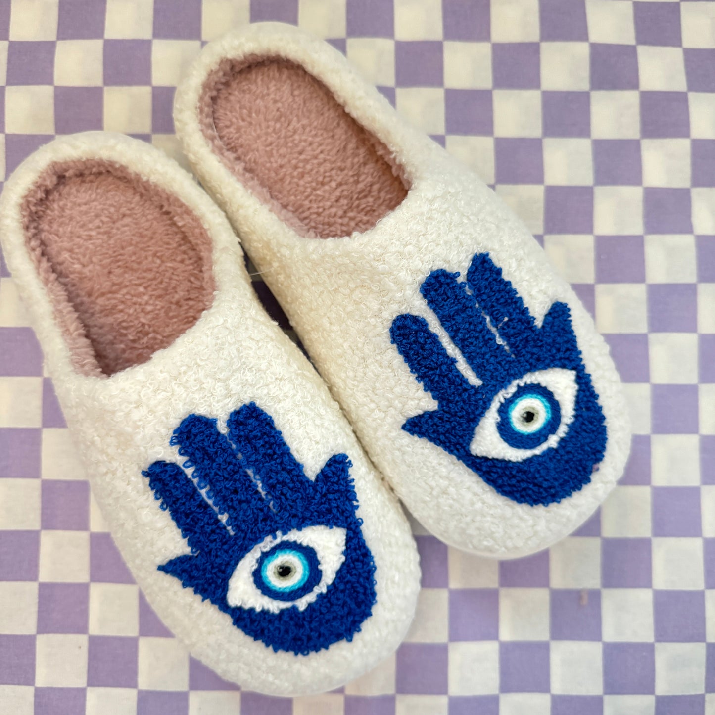 Hausschuhe - Hamsa Hand