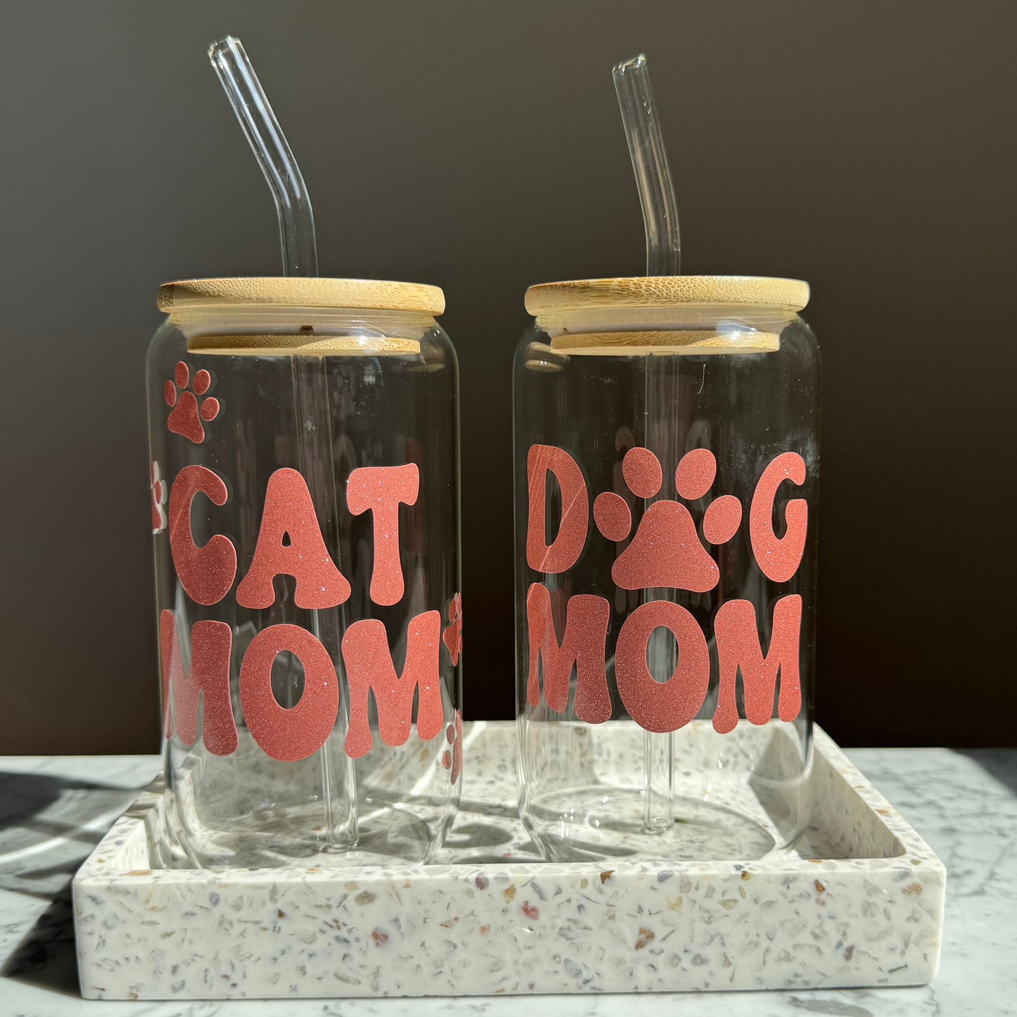 Trinkglas - Cat mom