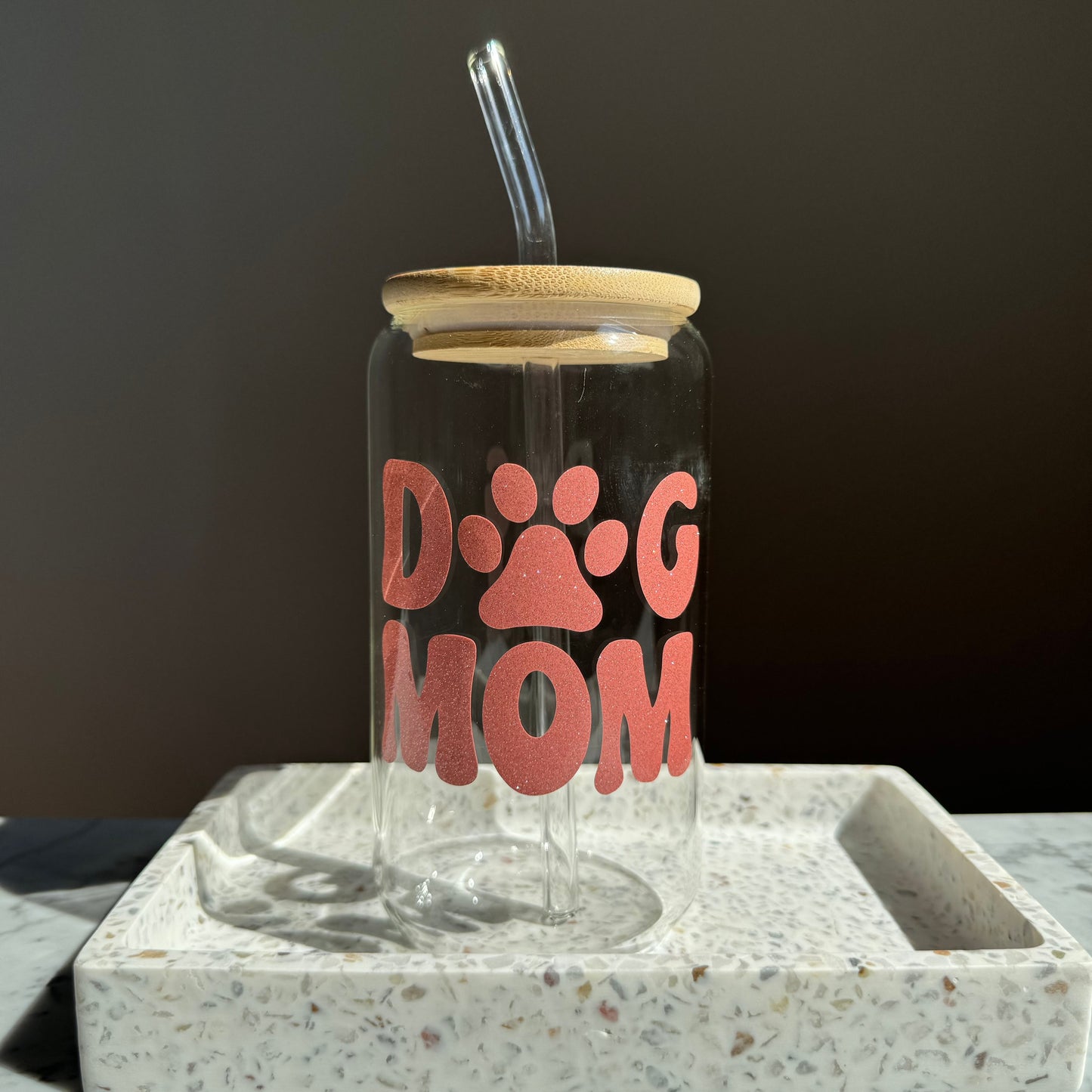 Trinkglas - Dog mom