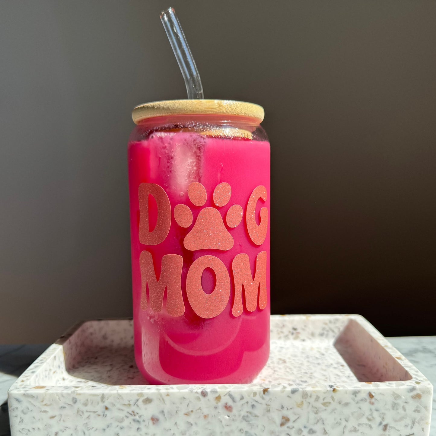 Trinkglas - Dog mom