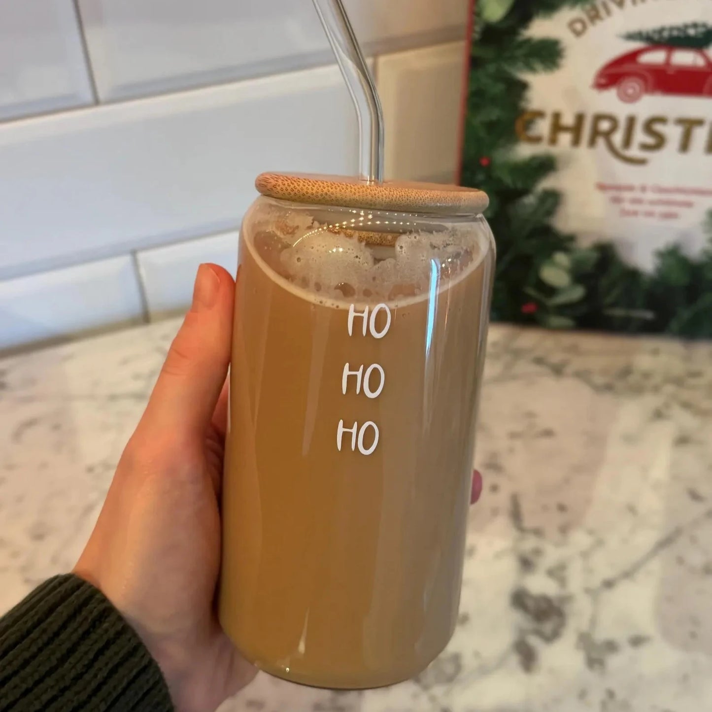 Trinkglas - HO HO HO