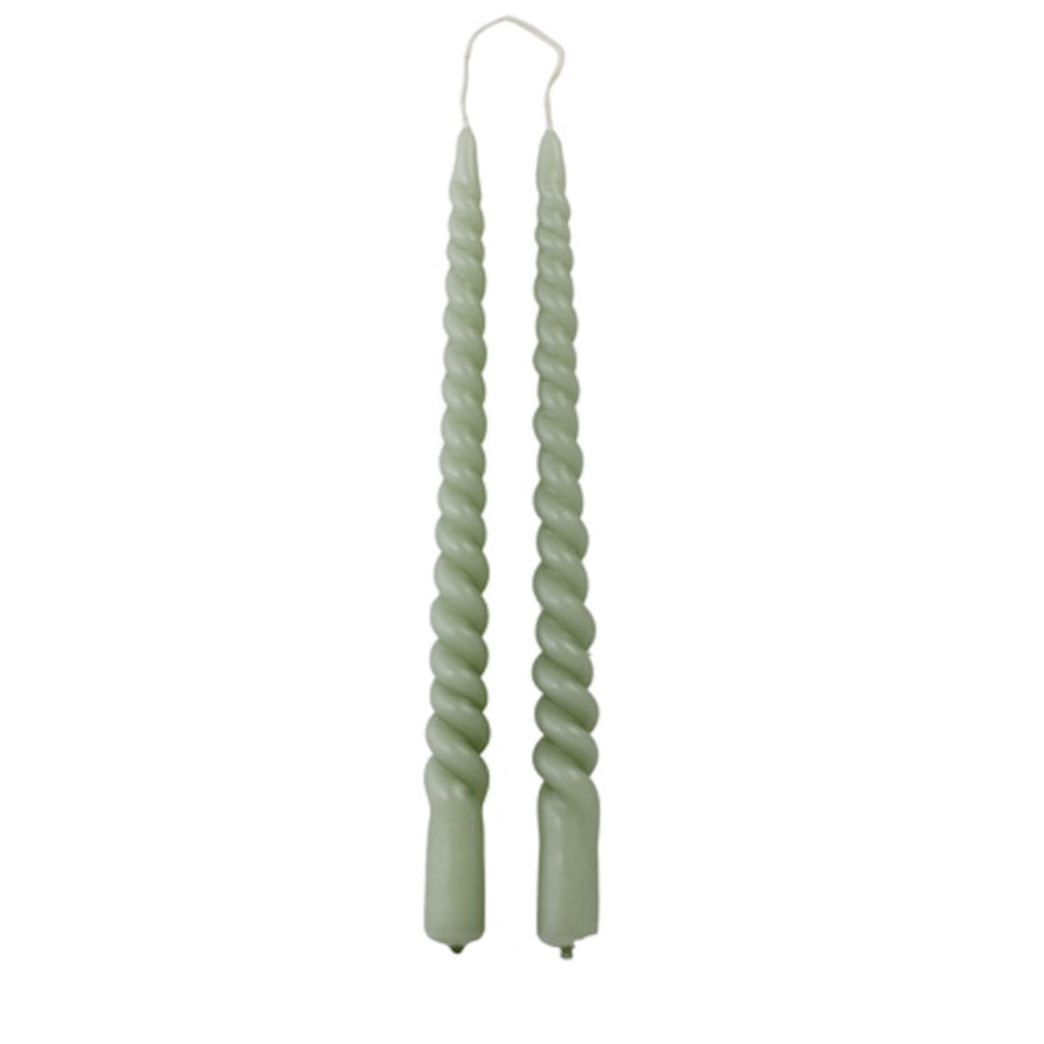 Gedrehte Stabkerzen 2-er Set