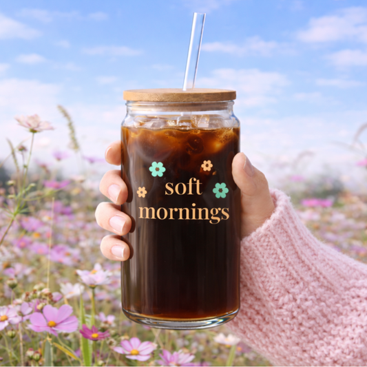 Trinkglas – Soft Mornings