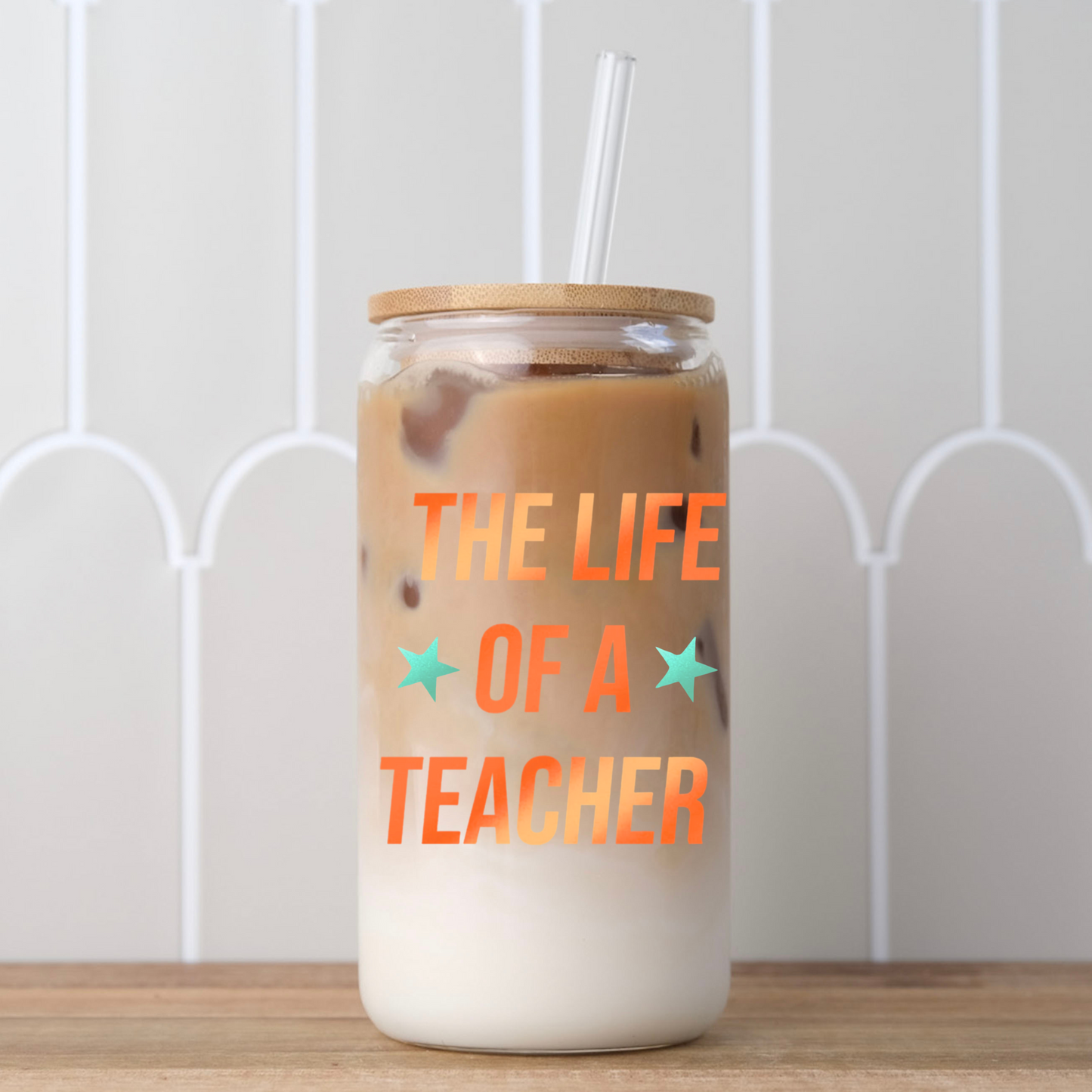 Personalisierbares Trinkglas „The Life of a …“