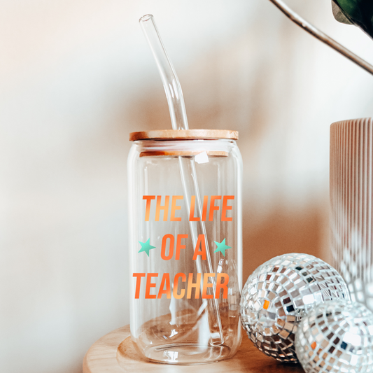 Personalisierbares Trinkglas „The Life of a …“