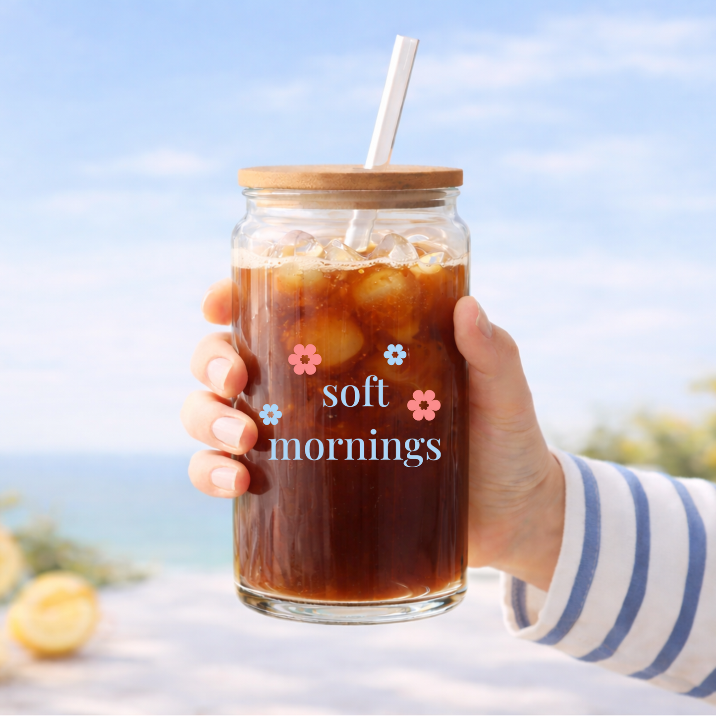 Trinkglas – Soft Mornings