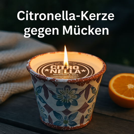 Wax Design - Duftkerze Citronelle (gegen Mücken)