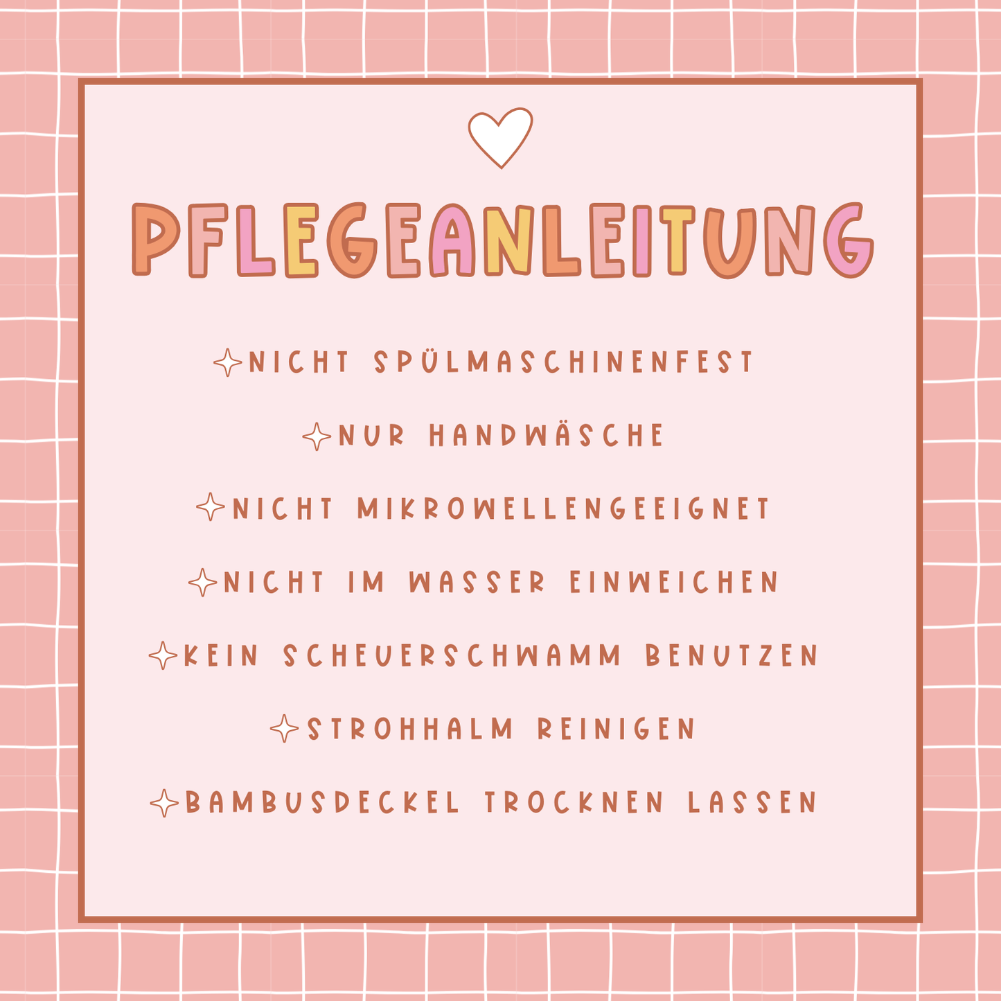 Trinkglas - Blumen