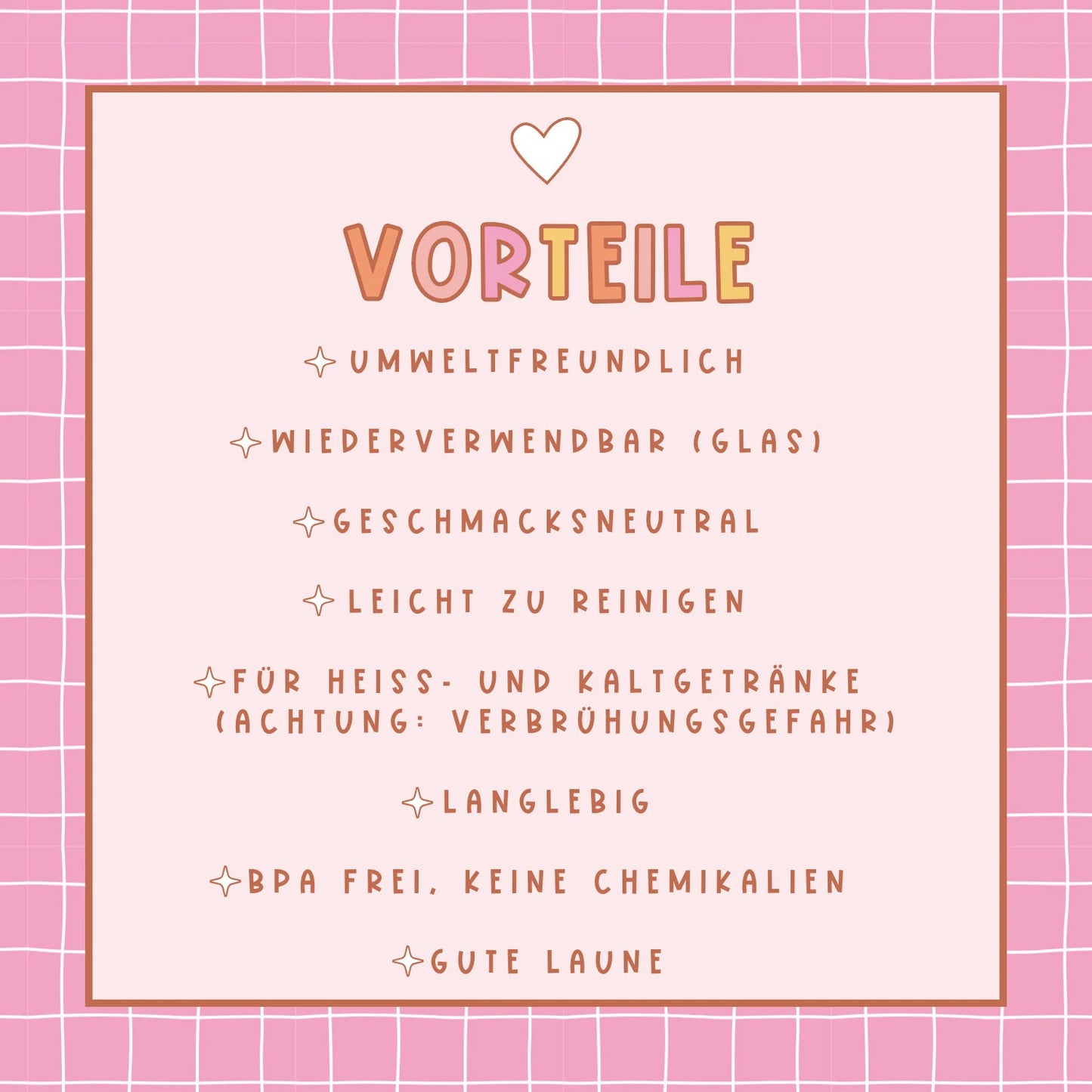 Personalisiertes Trinkglas mit Wunschtext